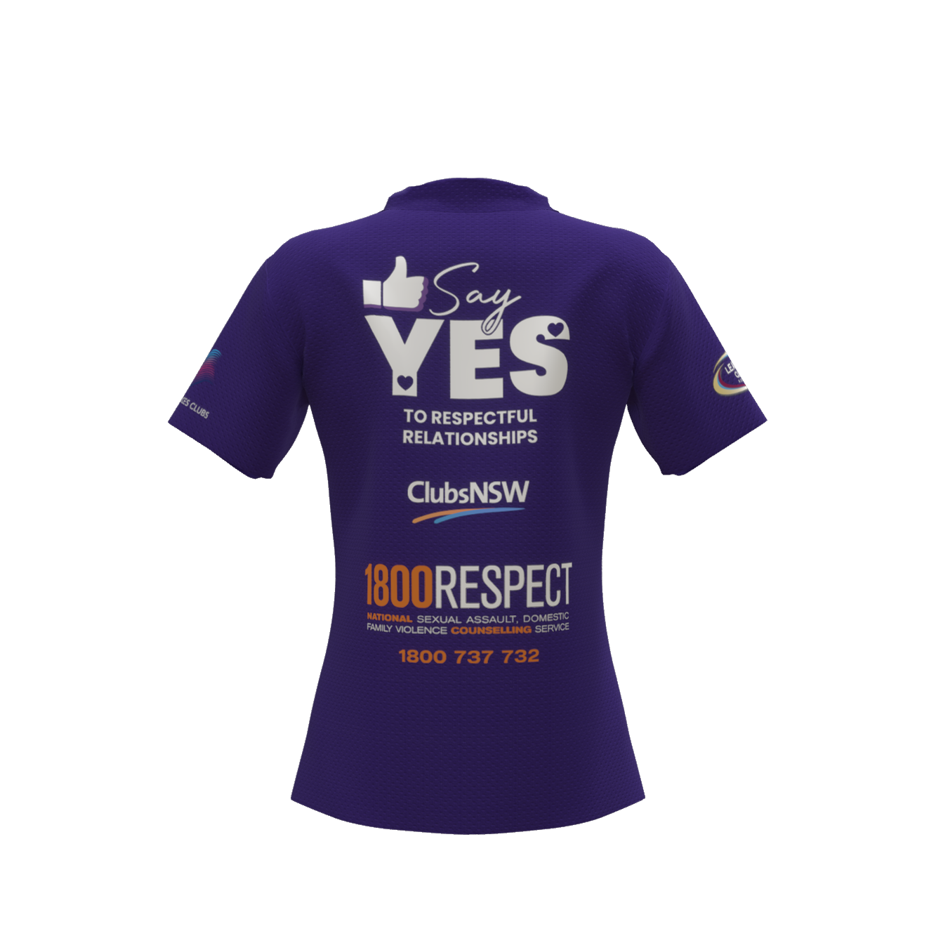 Clubs Womens Purple Polo