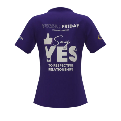 Clubs Womens Purple Polo