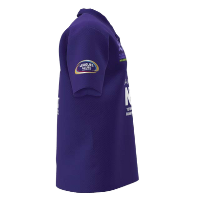 Clubs Mens Purple Polo